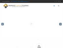 Tablet Screenshot of midcapfunding.com